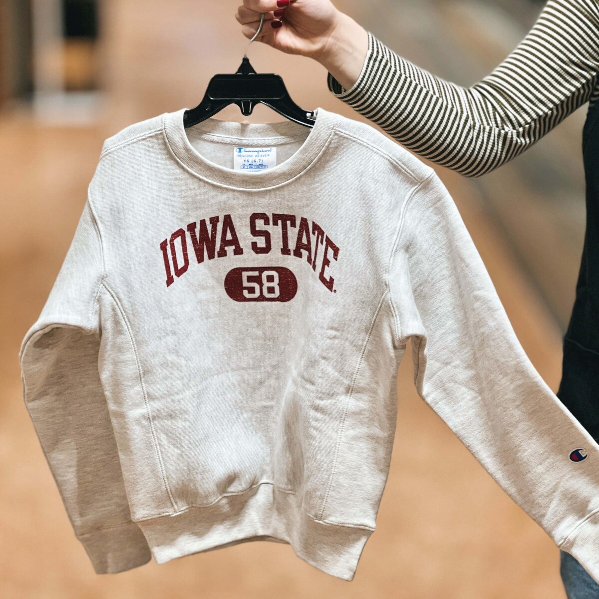 Champion® Youth Iowa State Crewneck